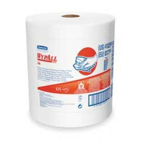 Disposable Wiper Roll,White,530 Ft