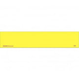 (Blank)  Solar Grade Polycarbonate 1.625&quot; x 8&quot;  Purple on Yellow