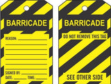 GENERAL BARRICADE TAGS