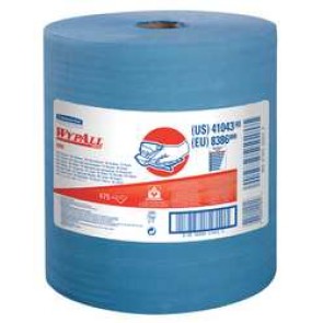 Disposable Wiper Roll,Blue,530 Ft