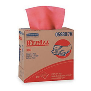 Disposable Wiper,Red,PK 400