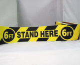 STAND HERE 6 FT – SOCIAL DISTANCING TAPE