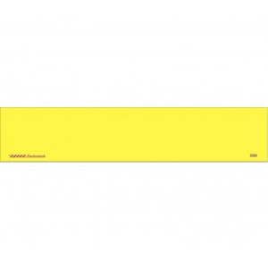 (Blank)  Solar Grade Polycarbonate 1.625&quot; x 8&quot;  Purple on Yellow