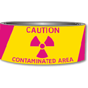 Radiation Tape - Caution: Contaminated Area